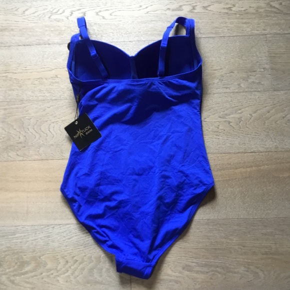 NWT Nip Tuck Cobalt One Piece Swimsuit - Picture 5 of 5